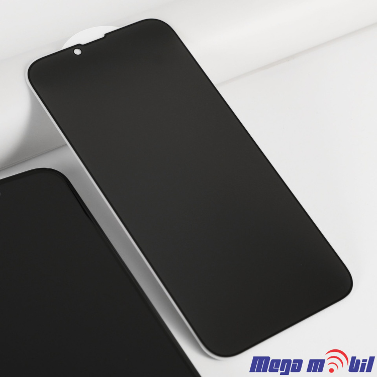 Tempered glass za Samsung S26/S26 Pro TITAN Privacy fingerprint support